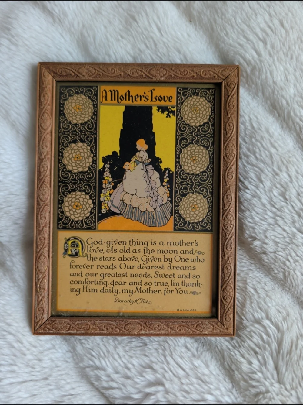 Vintage Framed Wall Art 1926/90's